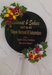 Papan Akrilik Ucapan Ulang Tahun Antapani